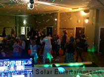 40th birthday 1980s themed disco at Fred Hopkinson Memorial Hall in Unstone April 2015