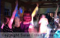 Wedding disco at Rufford Mill, Newark April 2012